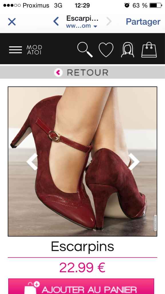 Vos avis sur ces chaussures ? - 1