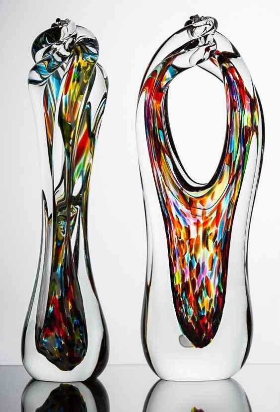 Les sculptures de verre