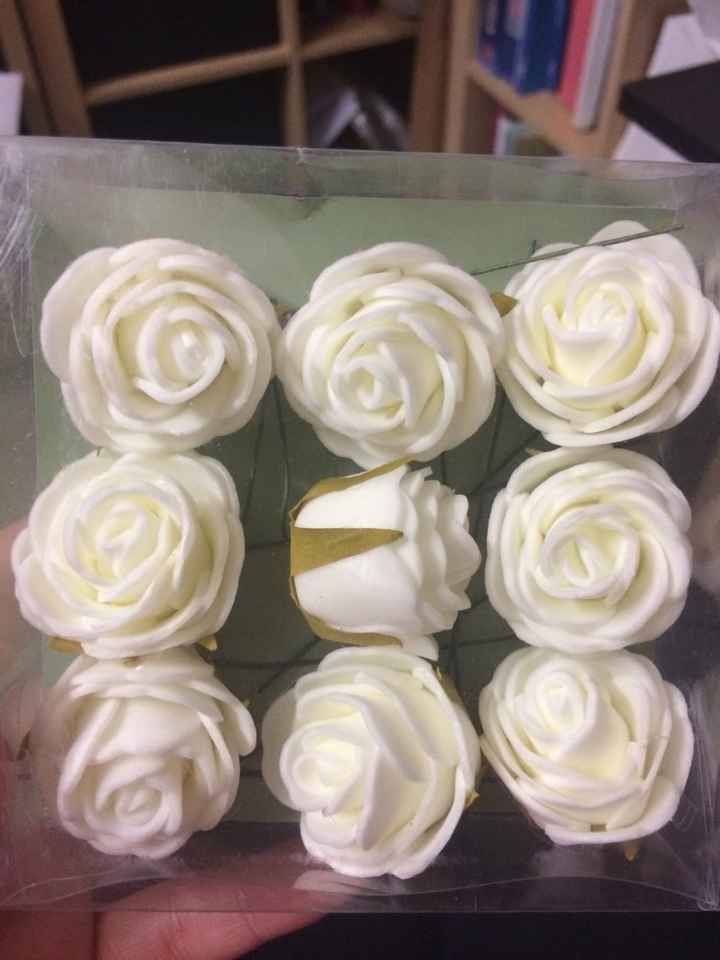 Les roses pour faire des guirlandes