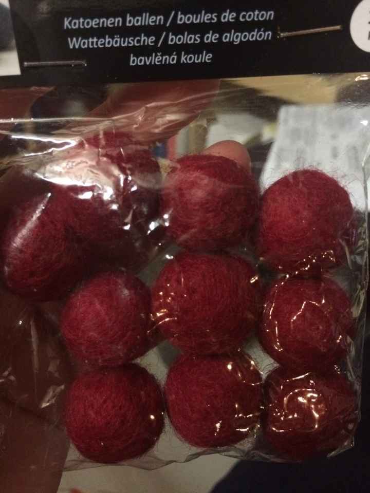 Les pompons pour faire des guirlandes