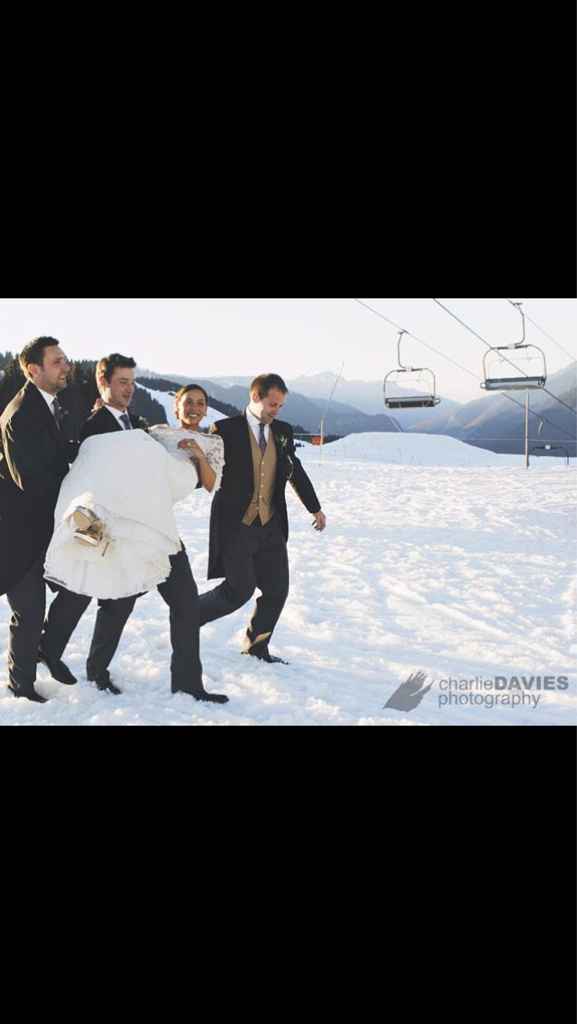 Inspiration: un mariage au ski - 1