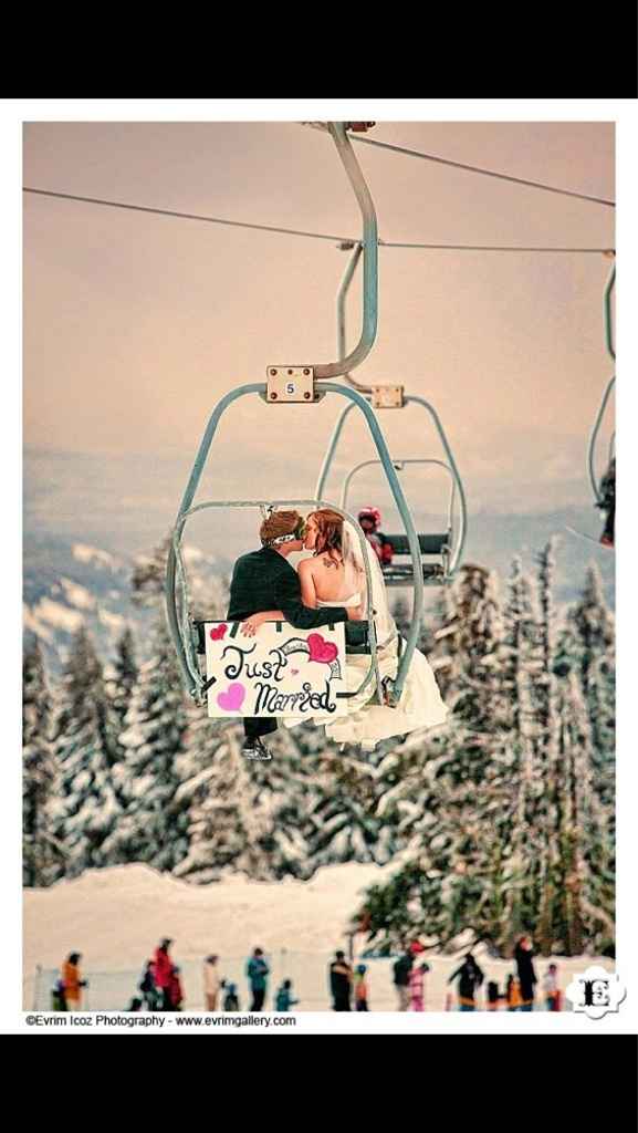 Inspiration: un mariage au ski - 2