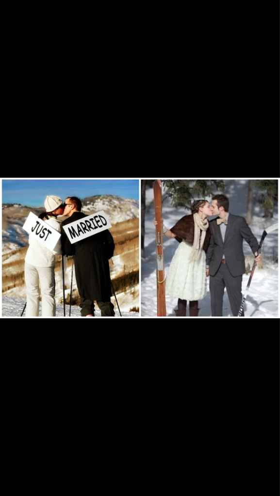 Inspiration: un mariage au ski - 4