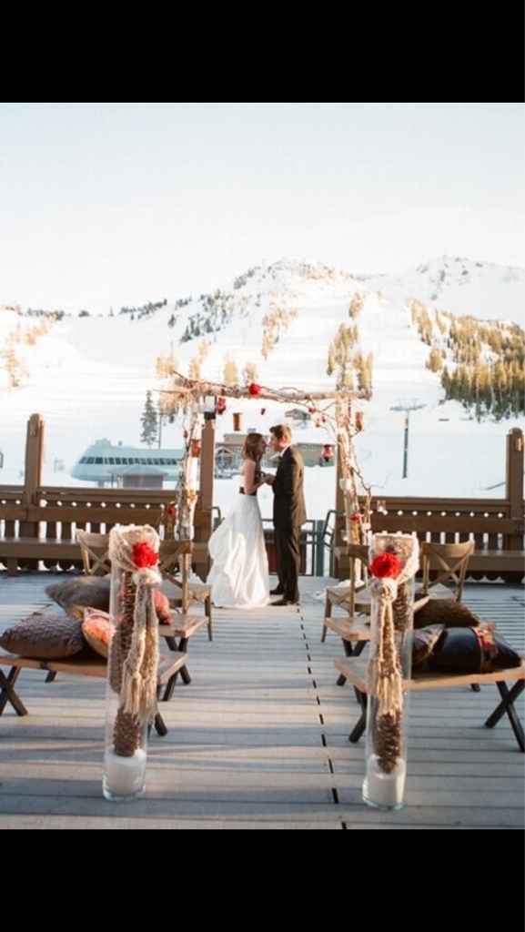 Inspiration: un mariage au ski - 6