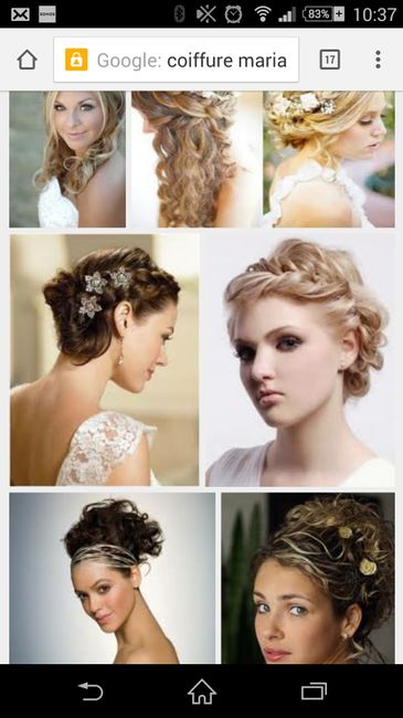 1er essaie coiffure avec 1er essaie robe - 2