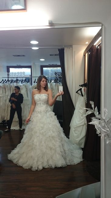 1er essaie coiffure avec 1er essaie robe - 4