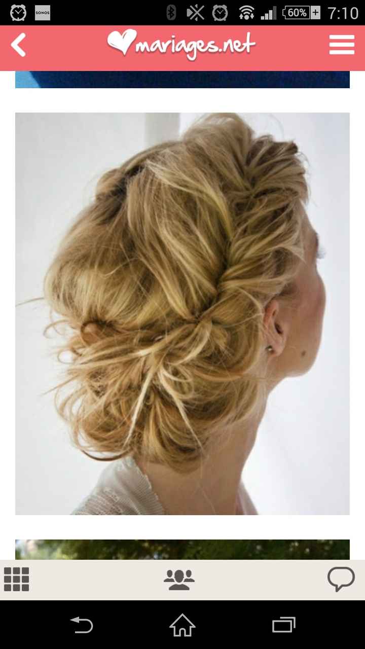 1er essaie coiffure avec 1er essaie robe - 1