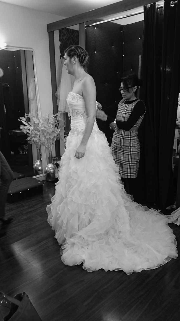 1er essaie coiffure avec 1er essaie robe - 2