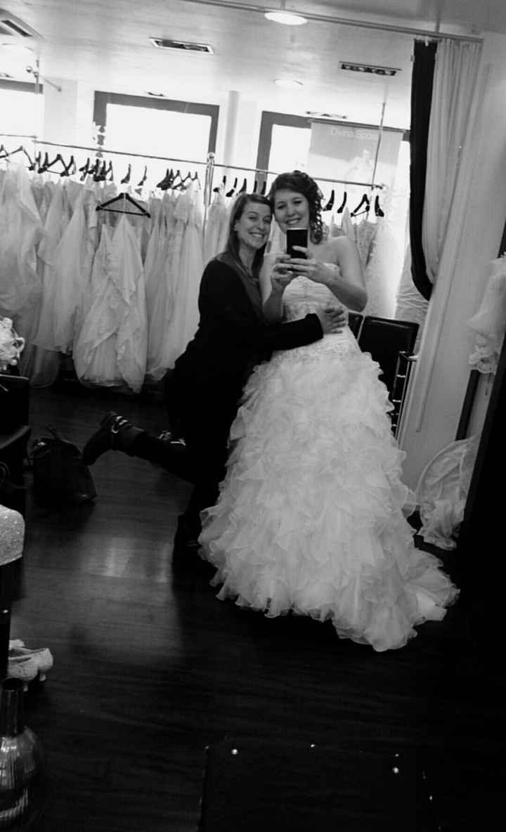 1er essaie coiffure avec 1er essaie robe - 3