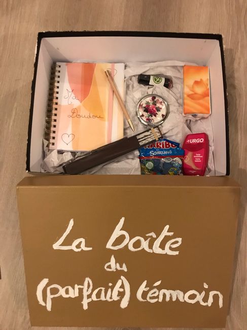 Boîte parfait témoin ! 1