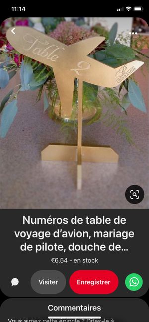 Décoration et plan de table 6