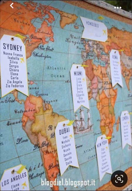 Décoration et plan de table 2