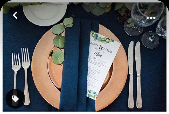 Thème cuisine bleu et cuivre 5