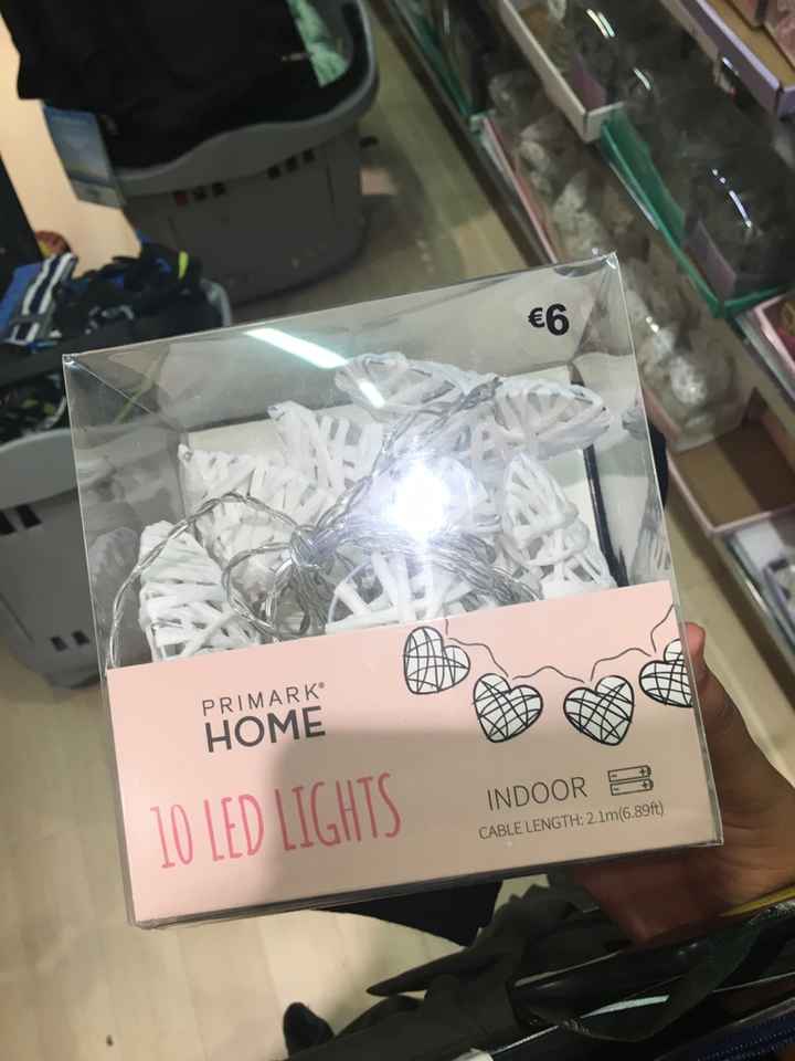 Avis guirlandes lumineuses coeurs primark - 1