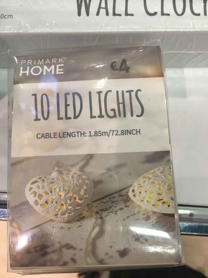 Avis guirlandes lumineuses coeurs primark - 2