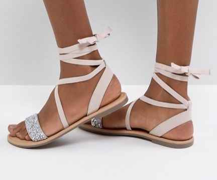 Sandales plates - ASOS