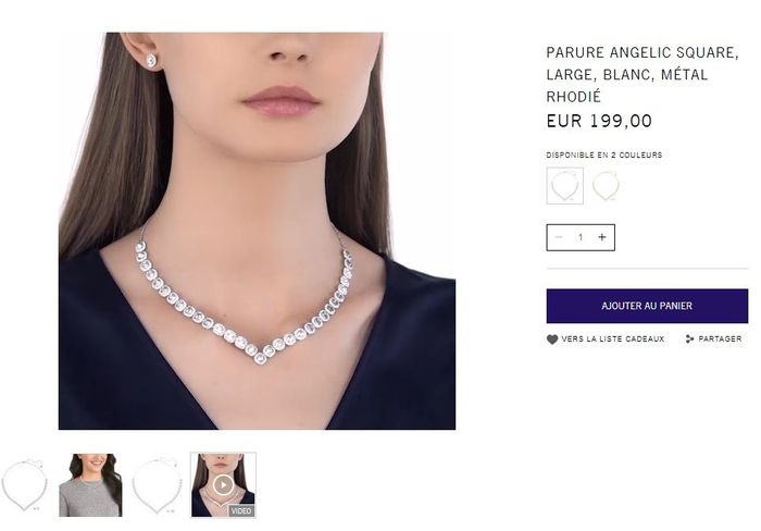 Parure Angelic Square
