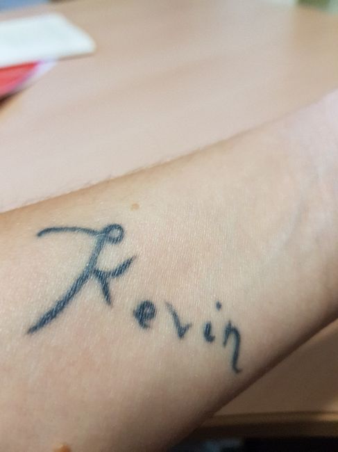 Mariée tatouée? - 1