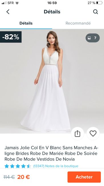 Robe de mariée Bohème (un peu atypique) 13