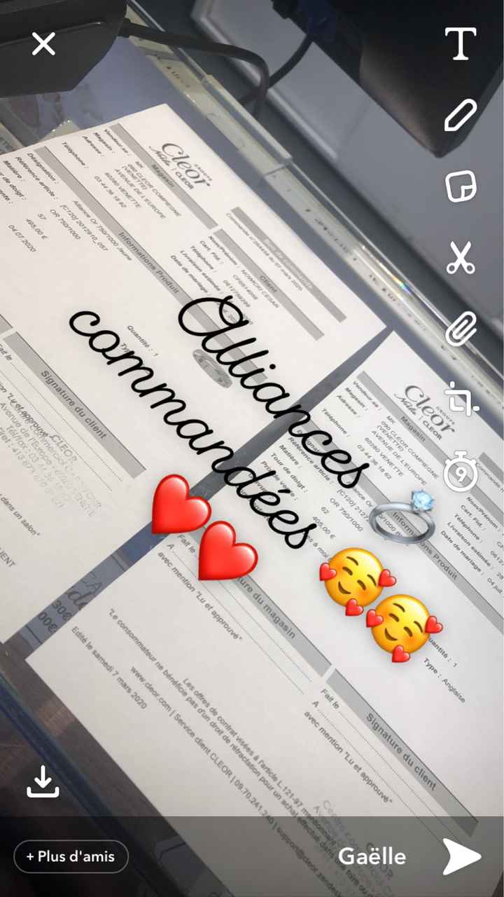 Alliances trouvées 😍😍🥰🥰❤️❤️ - 1