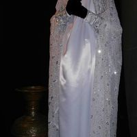 Voici mon Jilbab de mariée =)
