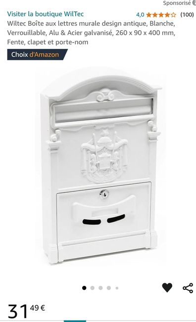 Recherche boîte aux lettres la poste. 1