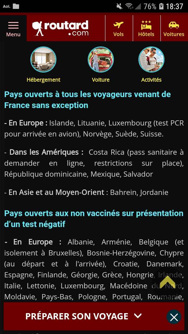 Où voyager pour sa lune de miel sans pass vaccinal ? - 1