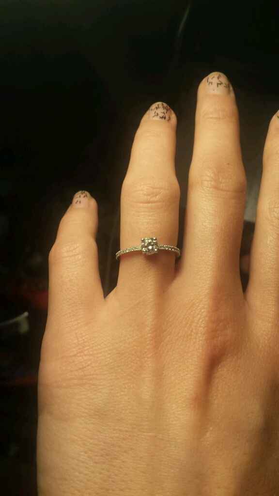 La bague de la demande en mariage - 1