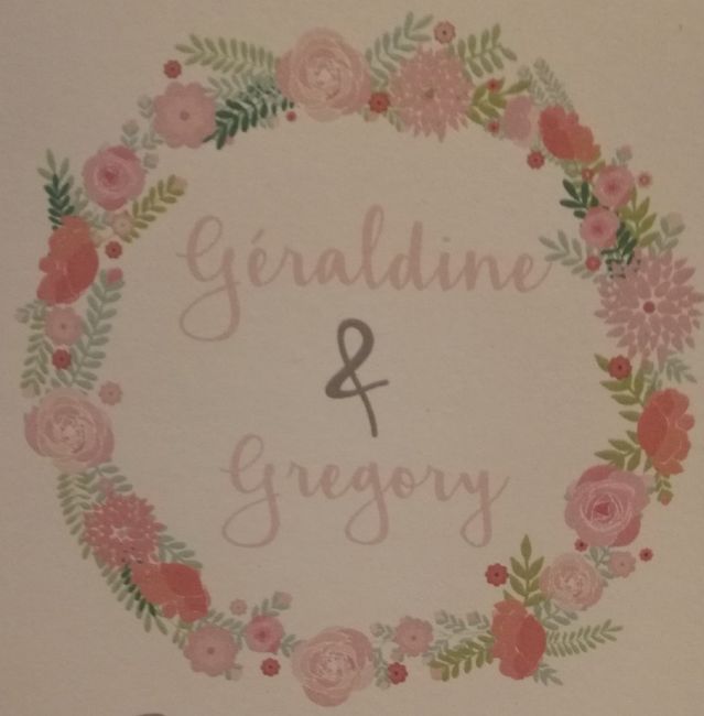Monogramme du mariage - 1