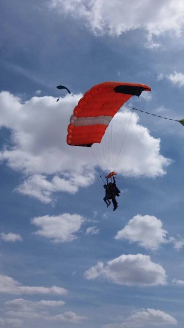 saut en parachute