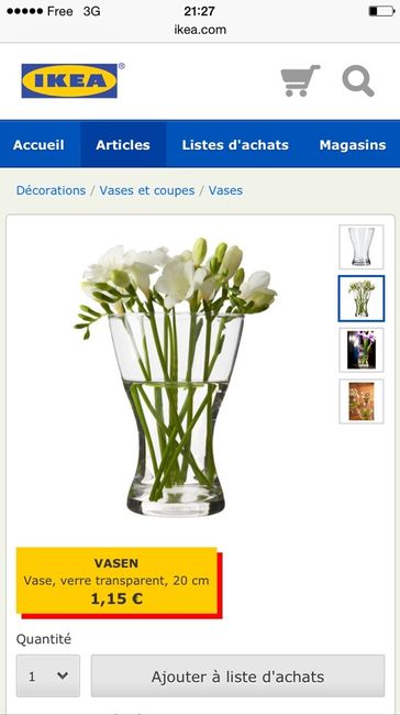Décorations de table - 1