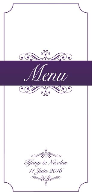 Menu maison ^^ - 2