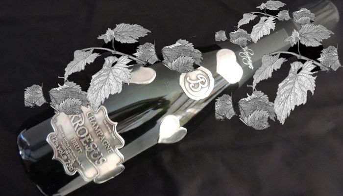 champagne coeur argent 