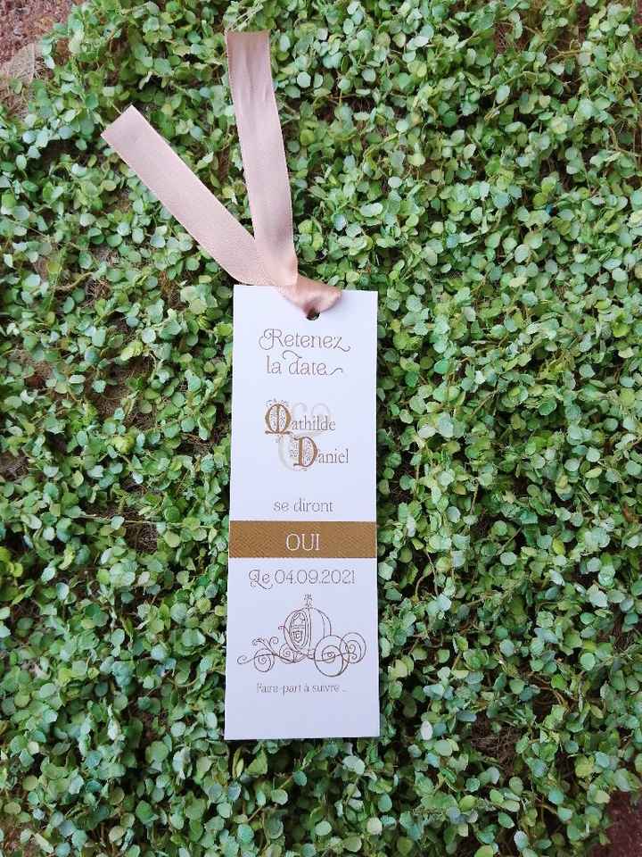 Save the date terminés - 1