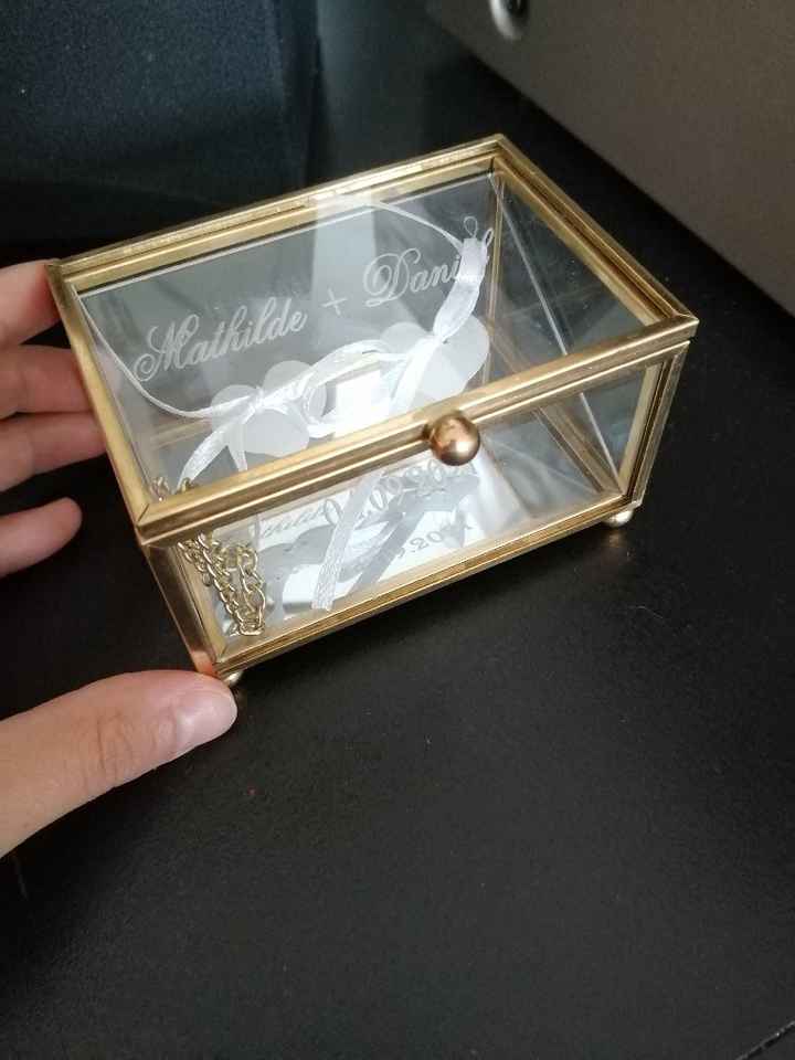 Porte alliances Aliexpress reçu - 1