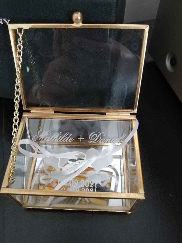 Porte alliances Aliexpress reçu - 2