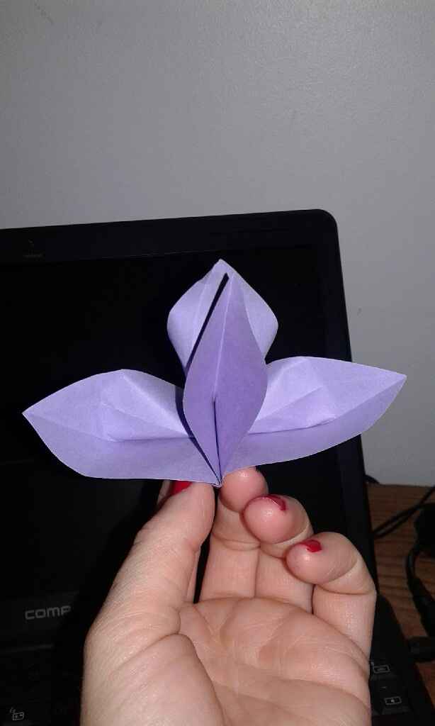 Help !!! fleur origami - 2
