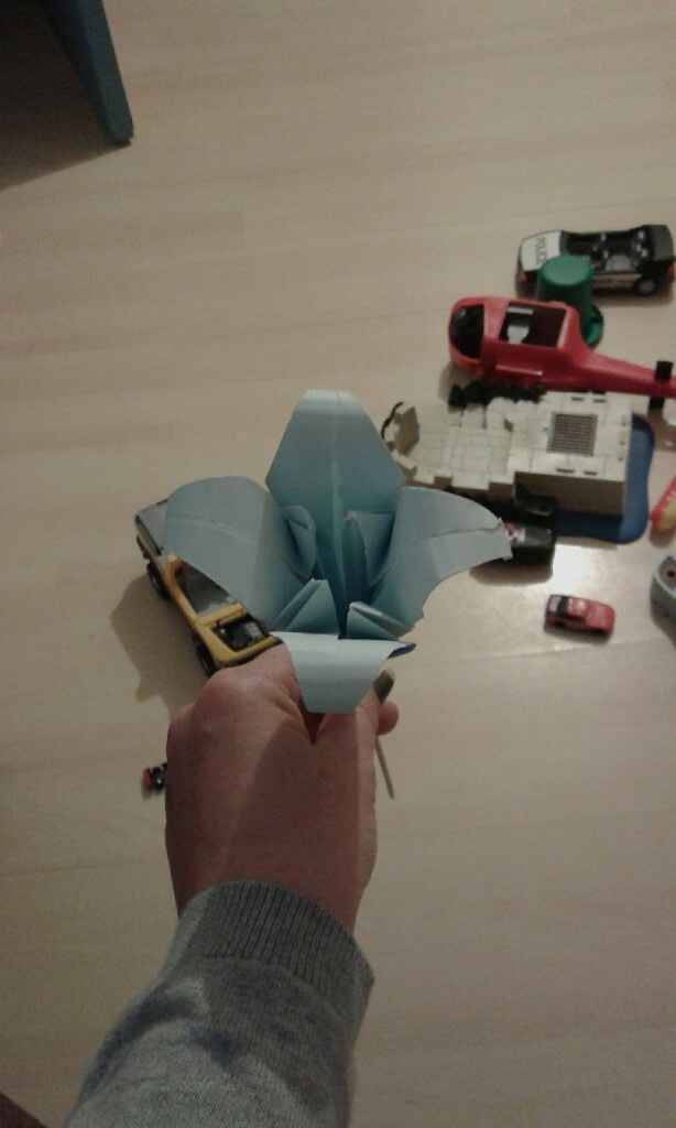 Help !!! fleur origami - 5