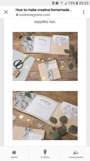 Faire part DIY sostrengreen