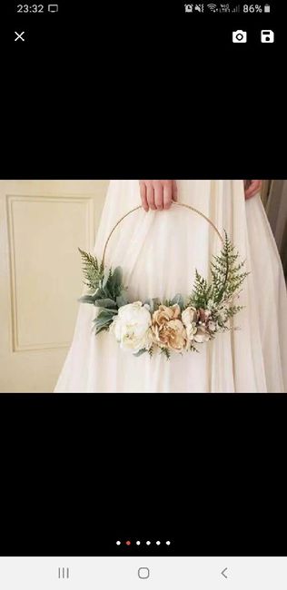 Boucle d'oreilles fleurs stabilisées 3