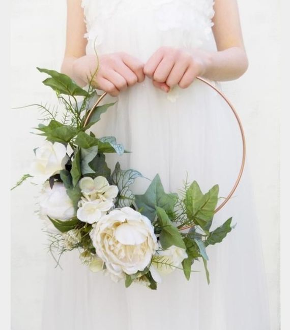 Boucle d'oreilles fleurs stabilisées 5