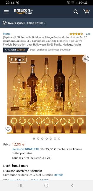 Une commande wish reçue en 7 jours ! 1