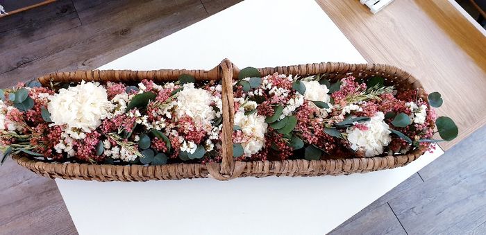 Essai des fleurs pour centre de table 3