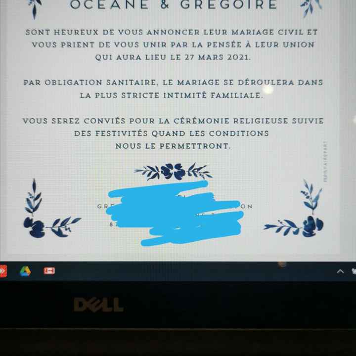 Texte faire part help merci - 1