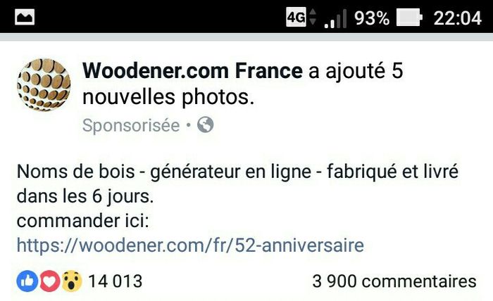 Pour info ! Prénoms en bois - 2