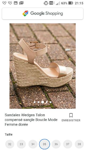 Sandales compensées - 2