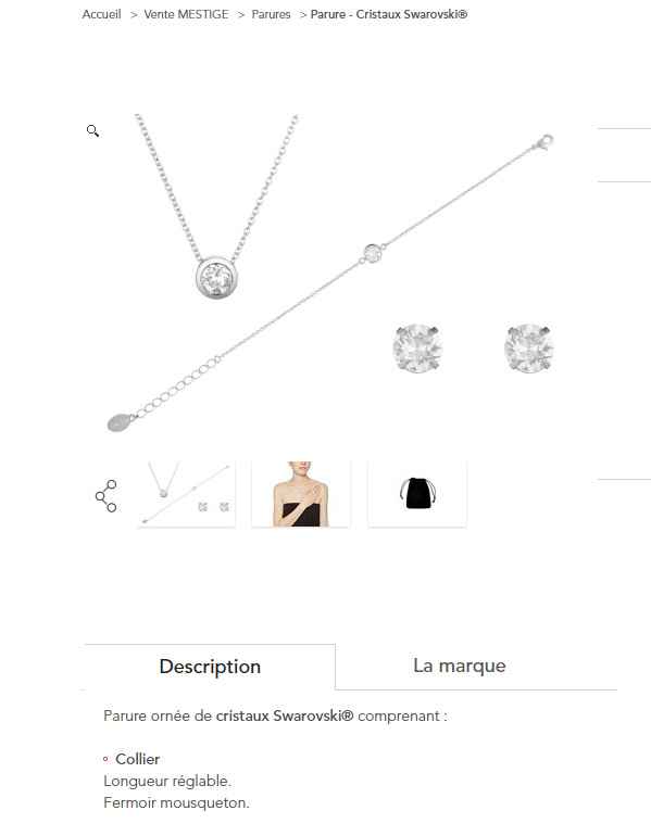 Ma parure