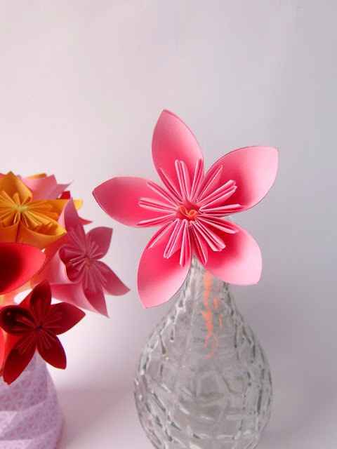 origami fleurs