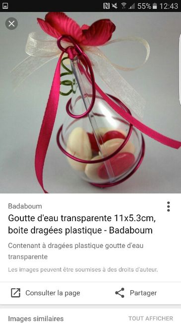 Deco contenant à dragées - 1