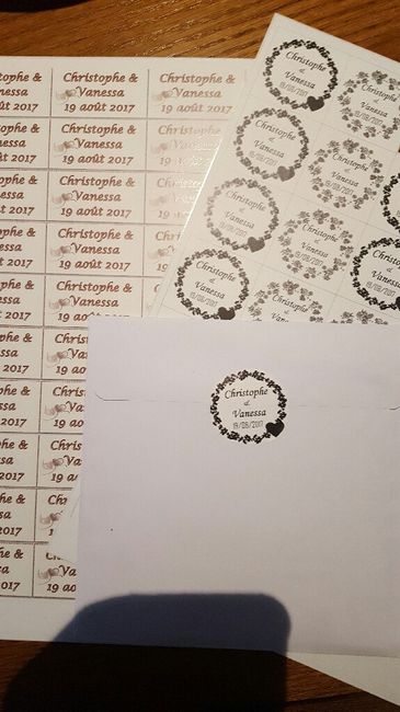 Étiquettes pour contenants dragées - 1